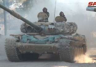 پیشروی ارتش سوریه در الزبدانی