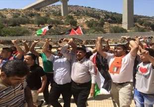 حضور روحانیون مسلمان و مسیحی در تظاهرات فلسطینی‌ها علیه رژیم صهیونیستی