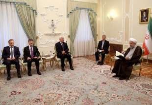 دیدار رئیس جمهوری باسفرای جدید کشورهای عراق، برونئی، بنین، سریلانکا و مجارستان