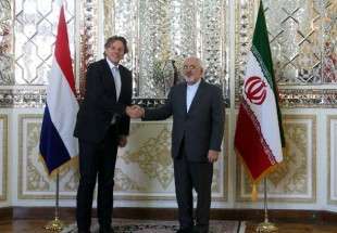 تأکید ظریف بر گسترش روابط سیاسی ایران و هلند
