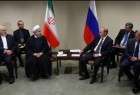 روحاني: تعاون طهران وموسکو ستراتیجی لضمان الامن والاستقرار في المنطقة