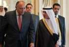 وزير الخارجية السعودي ونظيره المصري