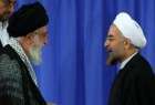 روحاني قدم الخطة الوطنية للاقتصاد المقاوم الى قائد الثورة الاسلامية