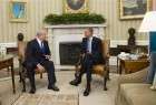 Obama, Netanyahu visit in White House as protesters gather outside