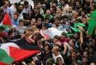 تشییع باشکوه پیکر 14 شهید فلسطینی/ دستور نتانیاهو برای حمله گسترده به شهرهای فلسطینی نشین
