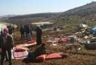 تخریب منازل فلسطینیان به دست نظامیان صهیونیست
