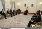 روحانی در دیدار گرهارد شرودر: تهران آماده همکاری های بین المللی برای مبارزه با تروریسم و آثار آن است