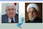 الرئيس روحاني: ايران ترفض اي تدخل في الشؤون الداخلية واحتلال للاراضي العراقية