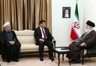 قائد الثورة: الاتفاق لبناء علاقات استراتيجية بين ايران والصين صائب وحكيم