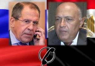 گفت و گوی تلفنی وزیران خارجه روسیه و مصر در باره سوریه
