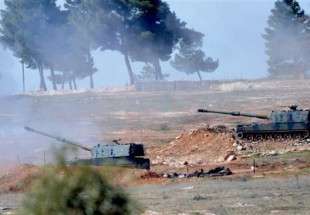 حمله نیروهای ترکیه به مناطق کردنشین سوریه