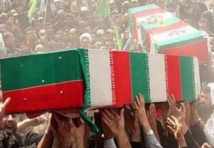 تشییع و تدفین 111 شهید گمنام در ایام فاطمیه