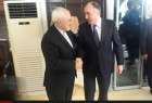 دیدار ظریف با همتای آذربایجانی در رامسر