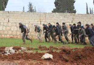 درگیری بین تروریست های داعش و جبهه النصره در سوریه