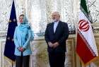 ظریف: مردم ایران باید سریع تر نتیجه توافق هسته‌ای را احساس کنند/ موگرینی: آزمایش موشکی نقض برجام نیست، آماده همکاری هستیم