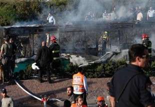 At least 20 injured in bus explosion in al-Quds