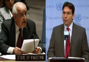 درگیری لفظی نمایندگان فلسطین و رژیم صهیونیستی در سازمان ملل