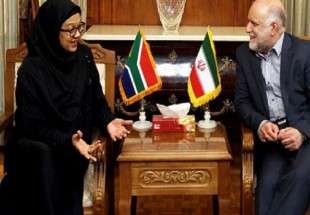 تمایل ایران برای افزایش همكاری با آفریقای جنوبی در بخش انرژی