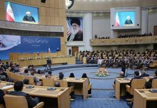 الرئيس روحاني: الشهيد مطهري ثروة كبيرة لمجتمع الامس واليوم والغد