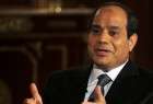 تاکید رئیس جمهور مصر بر حمایت از لیبی
