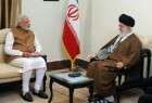 قائد الثورة يؤكد اهمية التعاون المشترك بين ايران والهند