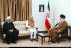 Leader met with Afghan president, India prime minister (photo)  <img src="/images/picture_icon.png" width="13" height="13" border="0" align="top">