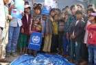اعتراض کودکان یمنی به سازمان ملل