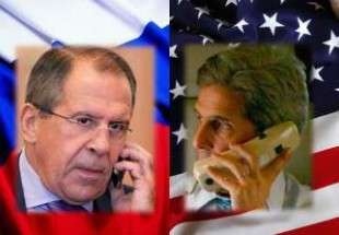 گفت و گوی تلفنی وزیران خارجه روسیه و امریکا در مورد سوریه