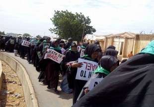 راهپیمایی مسالمت آمیز مردم نیجریه برای آزادی شیخ زکزاکی