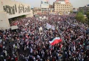 تجمع اعتراضی صدها نفر از مردم عراق