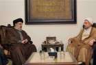 Nasrallah receives Ayatollah Araki