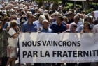 راهپیمایی برادرانه مسلمانان و مسیحیان در لیون فرانسه