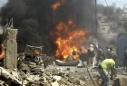 Government forces and militants clash in Syria