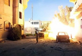 44 کشته و زخمی در انفجار  بنغازی لیبی