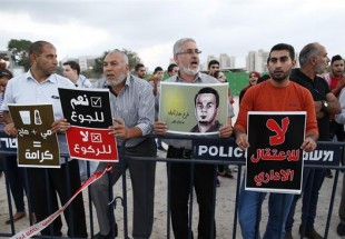 Palestinian hunger striker vows to continue protest, loses speech