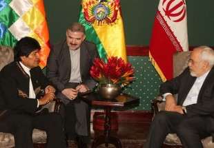 Zarif holds talks with Bolivian President