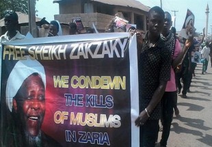 تظاهرات در نیجریه بر آزادی شیخ زکزاکی