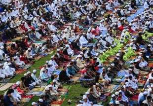 Muslims celebrate Eid al-Adha