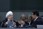 الرئیس روحاني یسلم رئاسة حرکة عدم الإنحیاز إلی فنزویلا