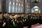 Servants in holy shrine of Imam Reza (AS) mark Muharram mourning ceremonies (photo)  <img src="/images/picture_icon.png" width="13" height="13" border="0" align="top">
