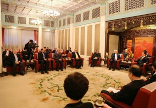 دیدار ظریف با معاون نخست وزیر چین
