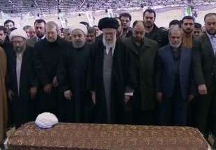 آیت اللہ ہاشمی رفسنجانی کی نماز جنازہ ادا کر دی گئی