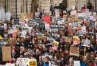 مظاهرات ببريطانيا وأستراليا ونيويورك ضد إجراءات ترامب العنصرية