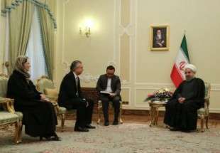روحاني : ايران ترحب بتطوير التعاون في مجالات الطاقة والنقل مع البرازيل