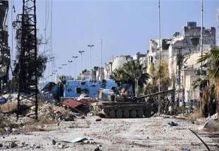 تسلط ارتش سوریه بر یک منطقه سوق‌الجیشی