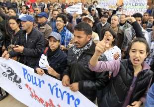 Manifestation et échauffourées dans une ville du nord du Maroc