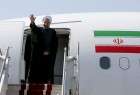 الرئيس الايراني يصل الى عمان في المحطة الاولى من جولته الخليجية