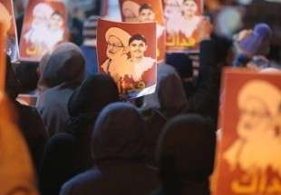ادامه تظاهرات در منطقه «الدراز» بحرین در حمایت از شیخ عیسی قاسم
