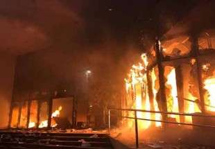 إشعال النيران في مبنى الكونغرس في باراغواي