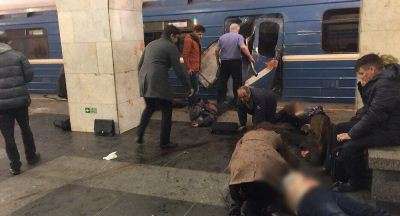 14 قتلى و50 مصابا بتفجير في مترو سان بطرسبورغ الروسية